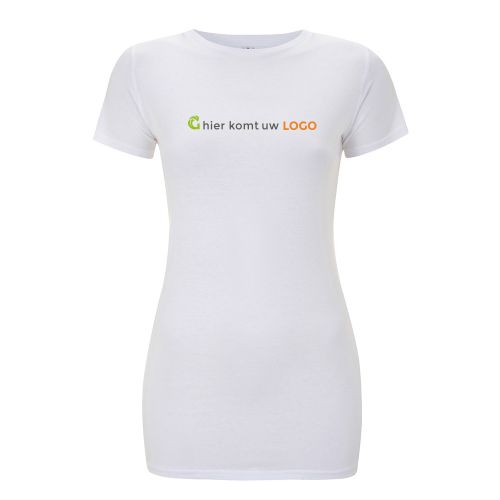 T-shirt slim fit dames - Image 1